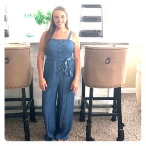 NWT! Boutique Button Down Jumpsuit.